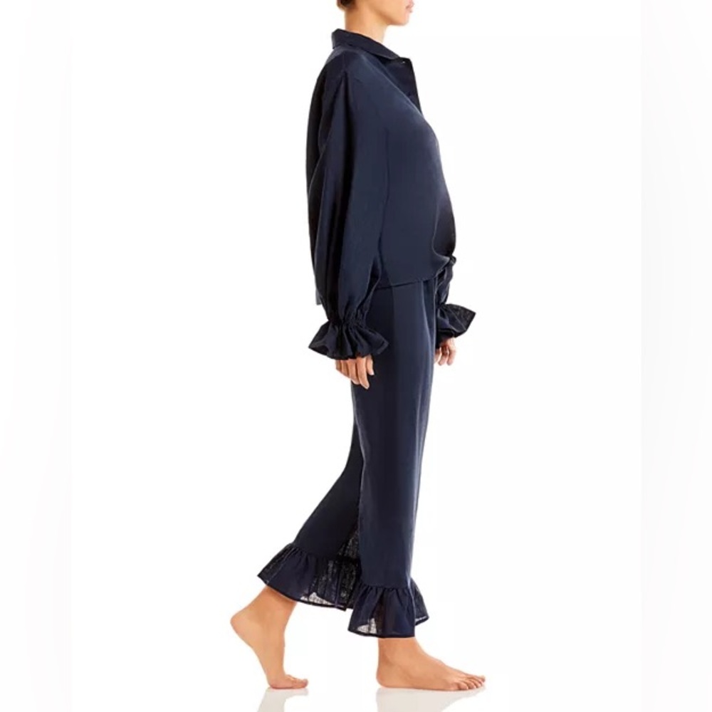 NWT Sleeper Rumba Linen Pajama Set - Picture 3 of 5